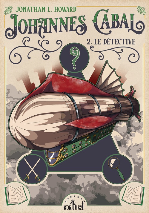Couverture ebook de Le Détective, de Jonathan L. Howard