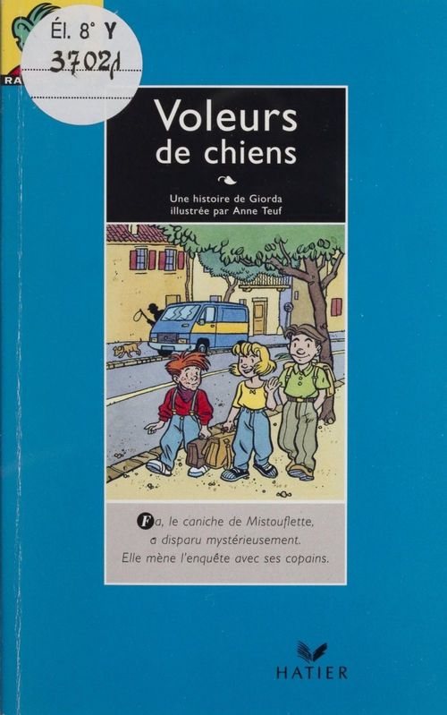 ebook cover of Voleurs de chiens, by Giorda, Teuf