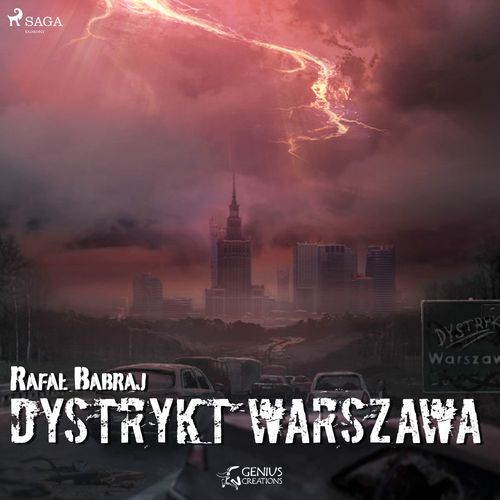 audiobook cover of Dystrykt Warszawa, by Rafal Babraj