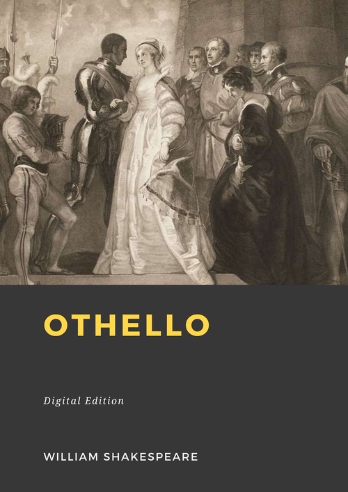 ebook cover of Othello, by William Shakespeare