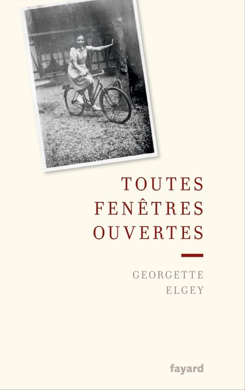 ebook cover of Toutes fenêtres ouvertes, by Georgette Elgey