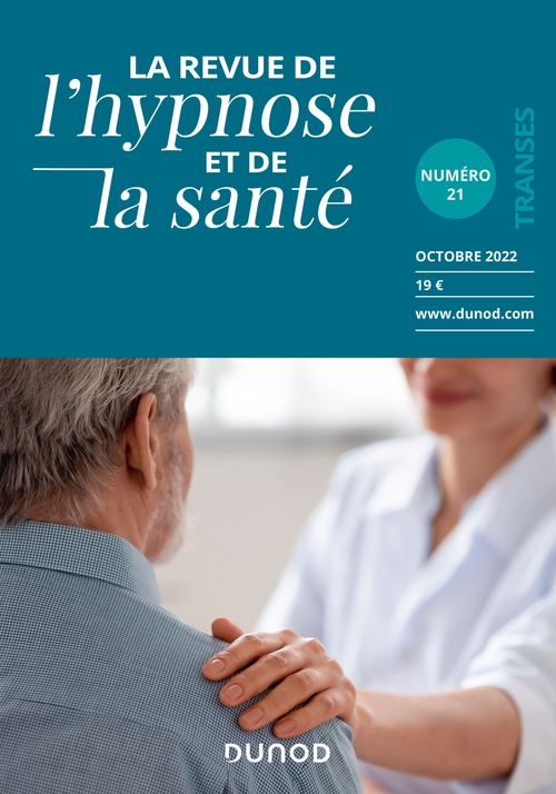 Couverture ebook de Revue de l'hypnose et de la santé N°21 - 4/2022, de Collectif