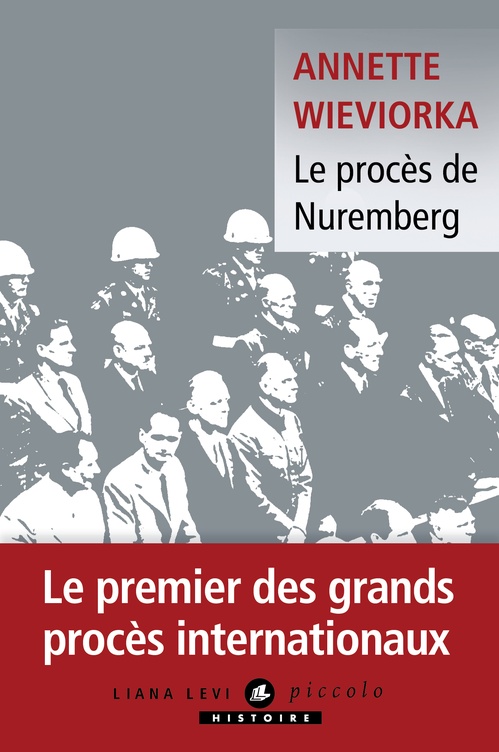 Couverture ebook de Le procès de Nuremberg, de Annette Wieviorka
