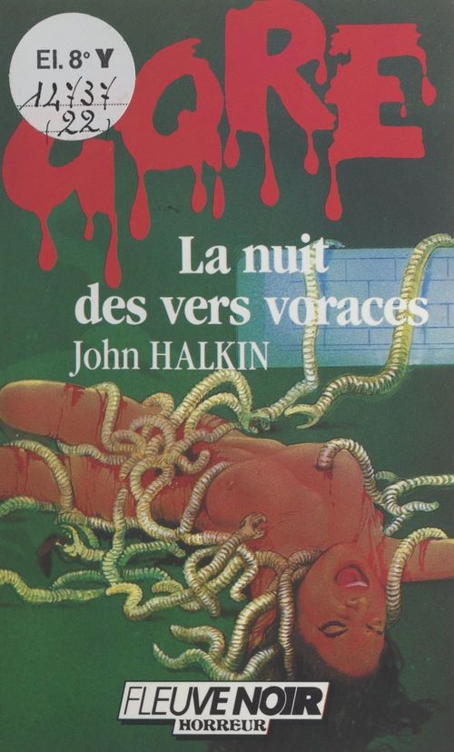 Couverture ebook de La nuit des vers voraces, de John Halkin