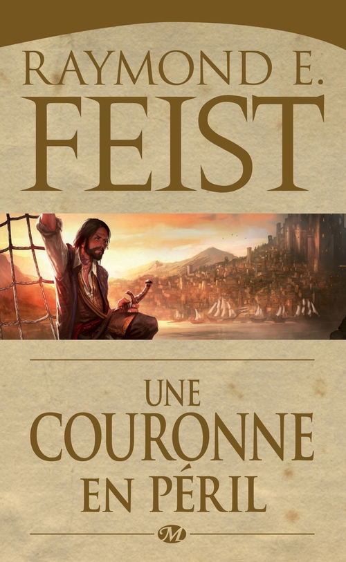 ebook cover of La Guerre du Chaos, T2 : Une Couronne en péril, by Raymond Elias Feist