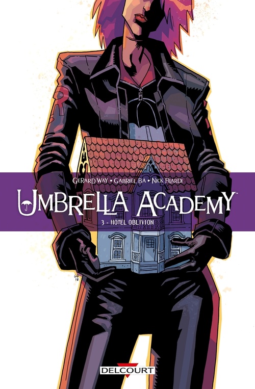Couverture ebook de Umbrella academy T03 - Hôtel Oblivion, de Gerard Way
