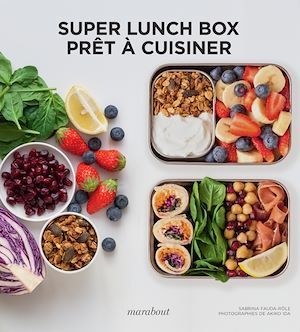 Couverture ebook de Prêt à cuisiner - Super Lunchbox, de Sabrina Fauda-Rôle, Akiko Ida