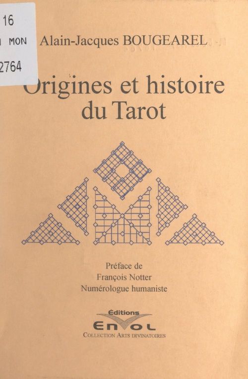 ebook cover of Origines et histoire du Tarot, by Alain-Jacques Bougearel