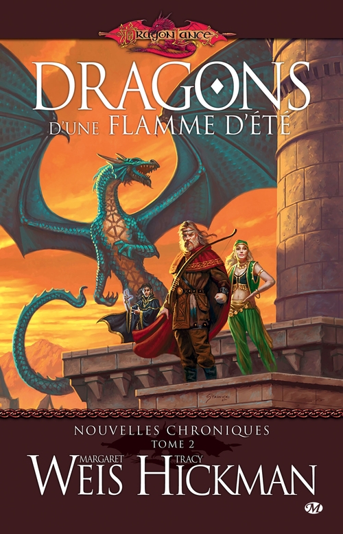 ebook cover of Nouvelles Chroniques, T2 : Dragons d'une flamme d'été, by Tracy Hickman, Margaret Weis