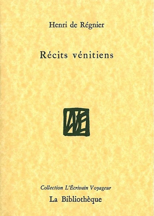 Couverture ebook de Récits vénitiens, de Henri De Régnier