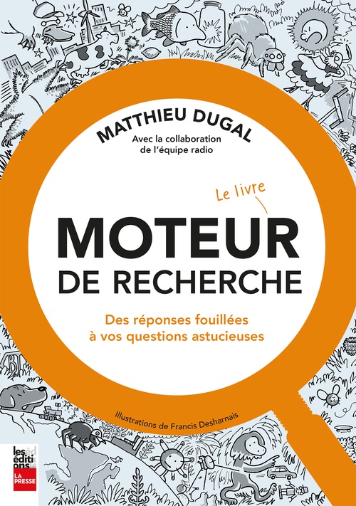 Couverture ebook de Moteur de recherche - Le livre, de Matthieu Dugal