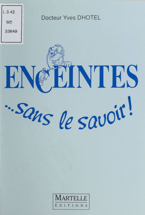 Couverture ebook de Enceintes sans le savoir, de Dhotel Yves