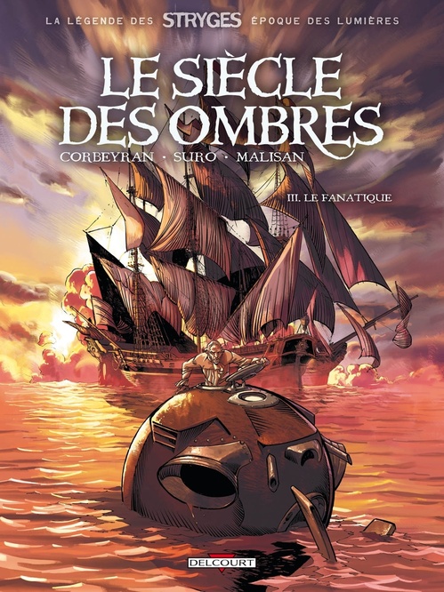 ebook cover of Le Siècle des ombres T03 - Le Fanatique, by Eric Corbeyran, Michel Suro