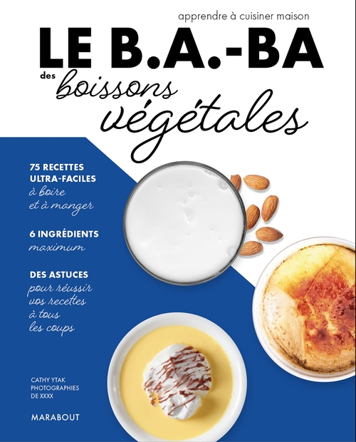 Couverture ebook de Le B.A.-BA des boissons végétales, de Collectif