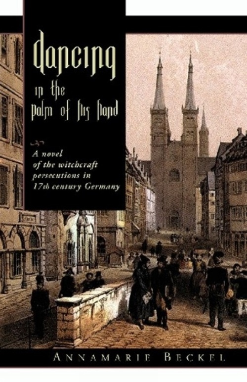 ebook cover of Dancing in the Palm of his hand, by Annamarie Beckel