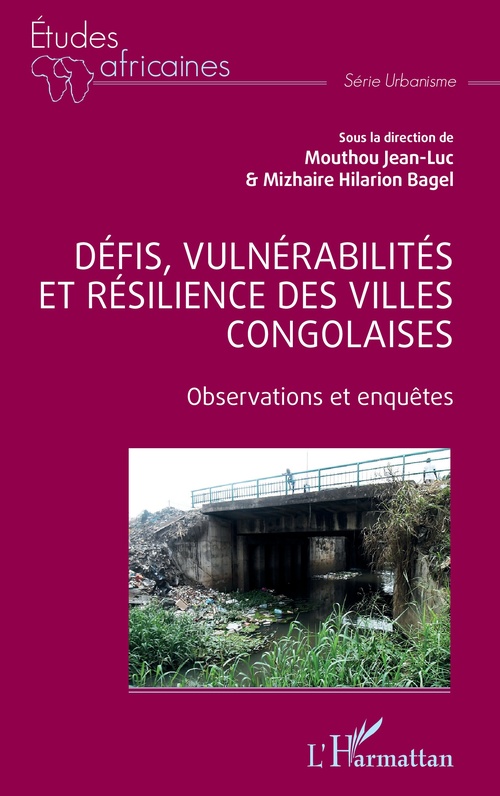 Couverture ebook de Défis, vulnérabilités et résilience des villes congolaises, de