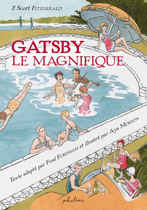 Couverture ebook de Gatsby le Magnifique, de Francis Scott Fitzgerald, Fred Fordham, Aya Morton