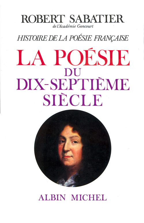 Couverture ebook de Histoire de la poésie française - Poésie du XVIII° siècle, de Robert Sabatier