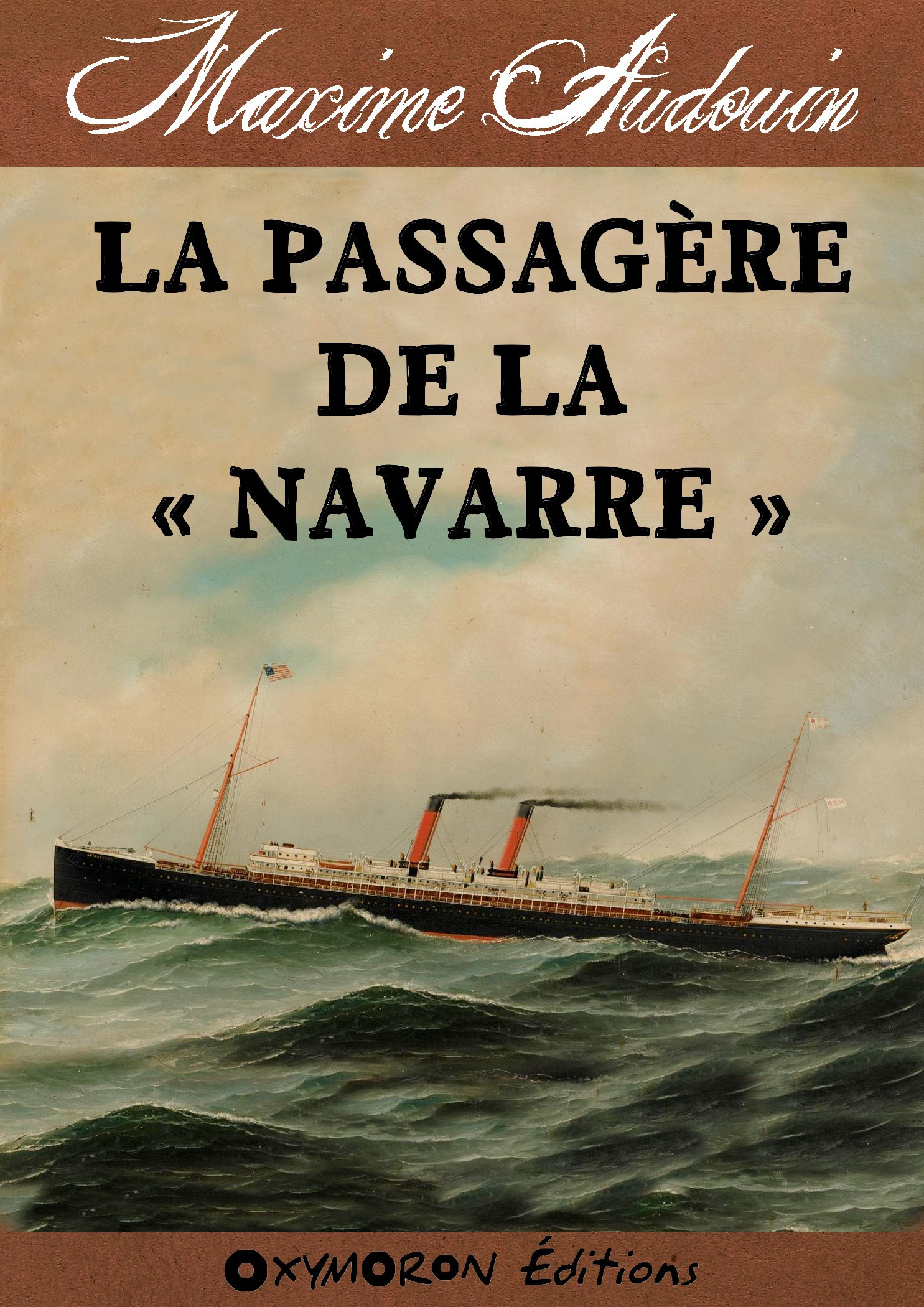 ebook cover of La passagère de la « Navarre », by Maxime Audouin