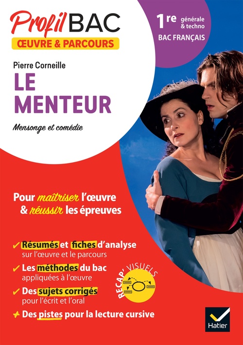 Couverture ebook de Profil - Le Menteur (Bac de français 2027), de Ronan Guellec