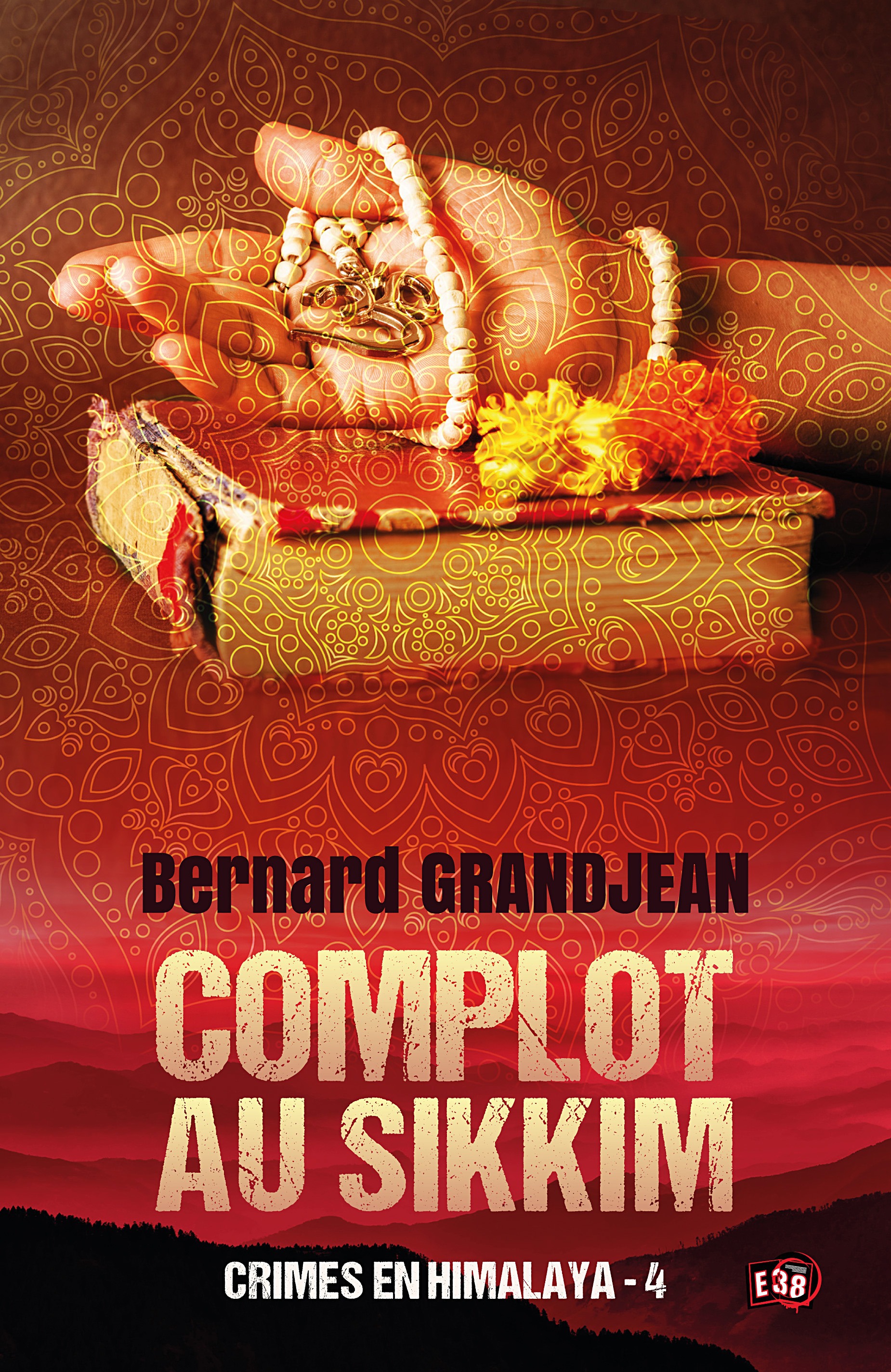 ebook cover of Complot au Sikkim, by Bernard Grandjean