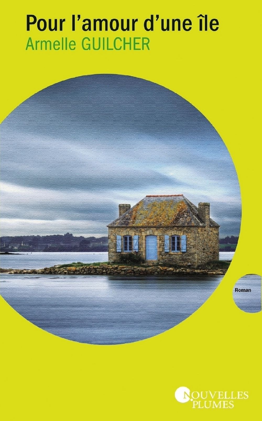Couverture ebook de Pour l'amour d'une île, de Armelle Guilcher