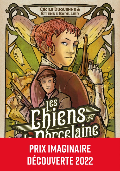 Couverture ebook de Les Chiens de porcelaine, de Étienne Barillier, Cécile Duquenne