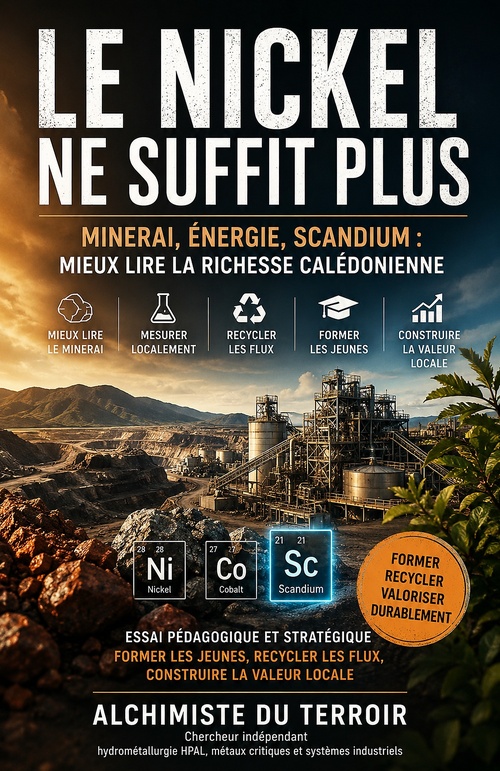 Couverture ebook de Le nickel ne suffit plus, de Alchimiste du Terroir