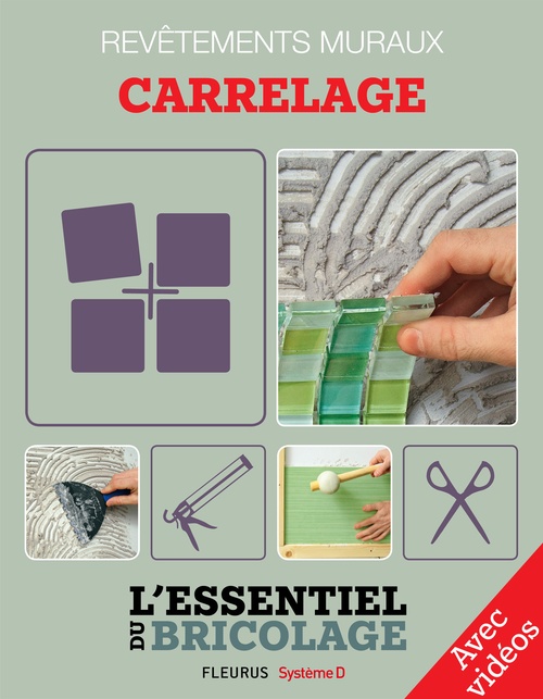 Couverture ebook de Revêtements intérieurs : revêtements muraux - carrelage (avec vidéos), de Bruno Guillou, Francois Roebben, Nicolas Sallavuard, Nicolas Vidal