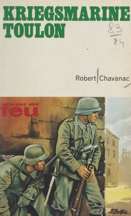 Couverture ebook de Kriegsmarine Toulon, de Robert Chavanac