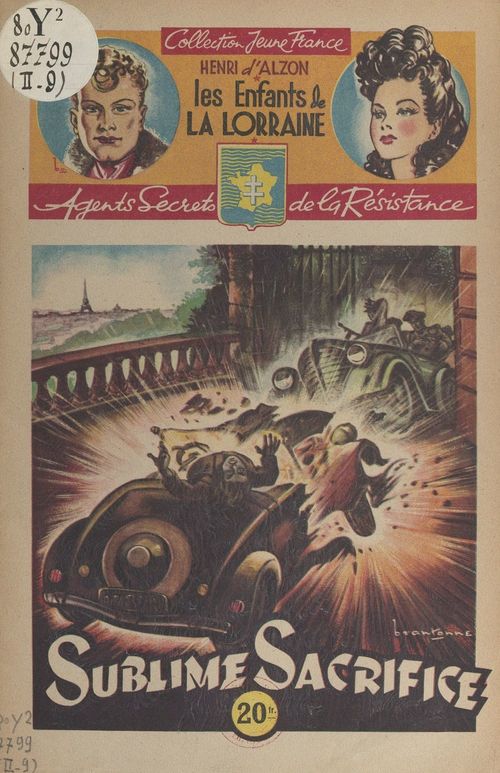 ebook cover of Sublime sacrifice, by Henri D'Alzon