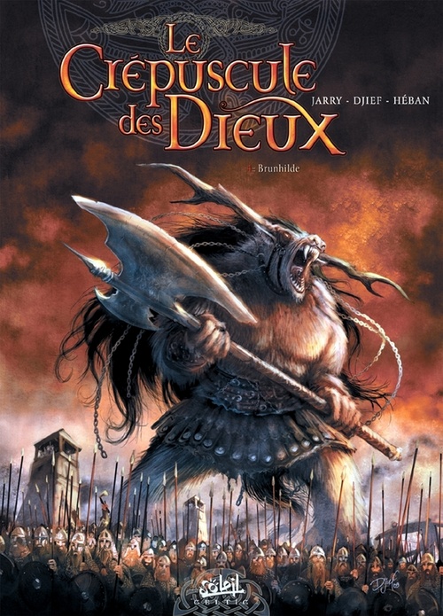 Couverture ebook de Le Crépuscule des dieux T04 - Brunhilde, de Nicolas Jarry