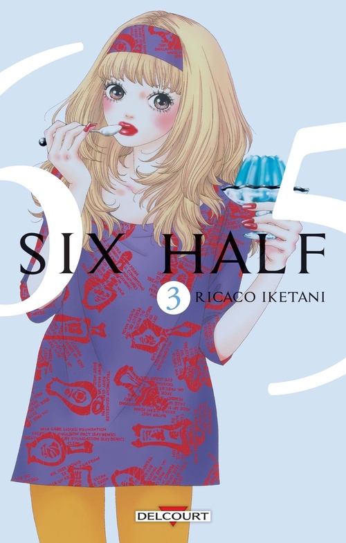 Couverture ebook de Six half T03, de Ricaco Iketani