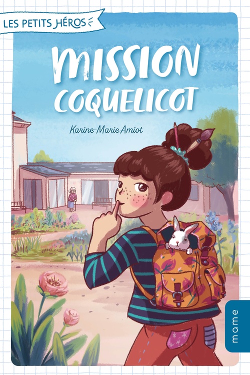 Couverture ebook de Mission coquelicot, de Karine-Marie Amiot