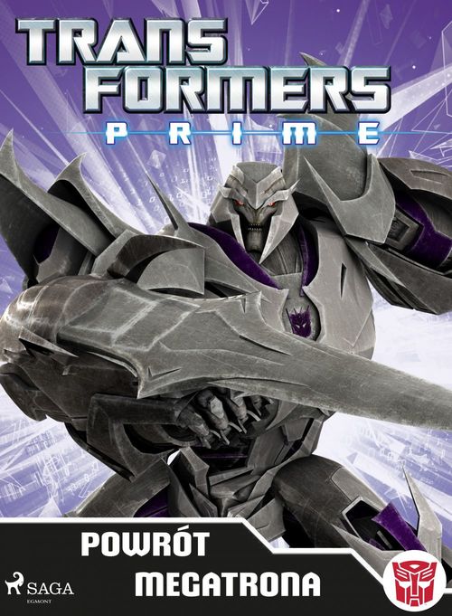 Couverture ebook de Transformers - PRIME - Powrót Megatrona, de Transformers