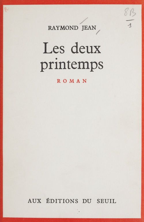 Couverture ebook de Les deux printemps, de Jean Raymond