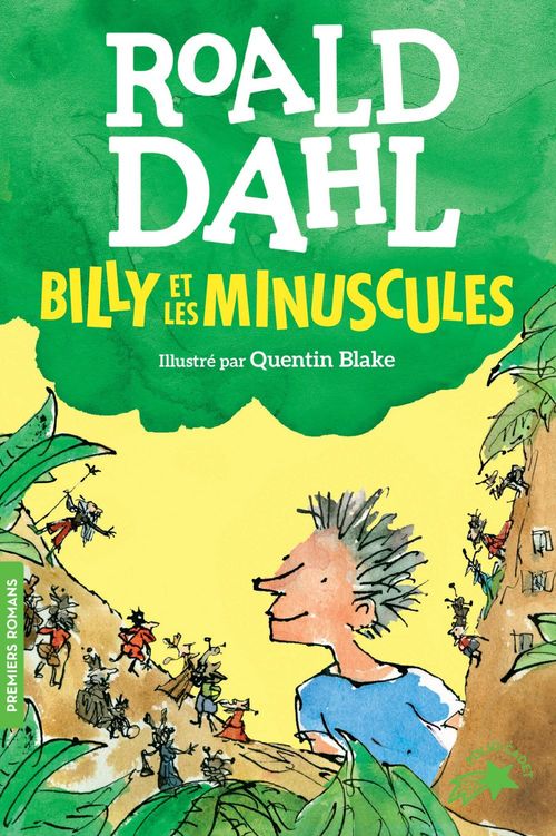 Couverture ebook de Billy et les Minuscules, de Roald Dahl, Quentin Blake