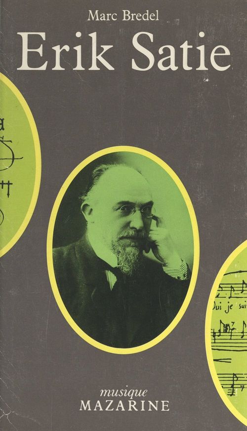 Couverture ebook de Érik Satie, de Marc Bredel