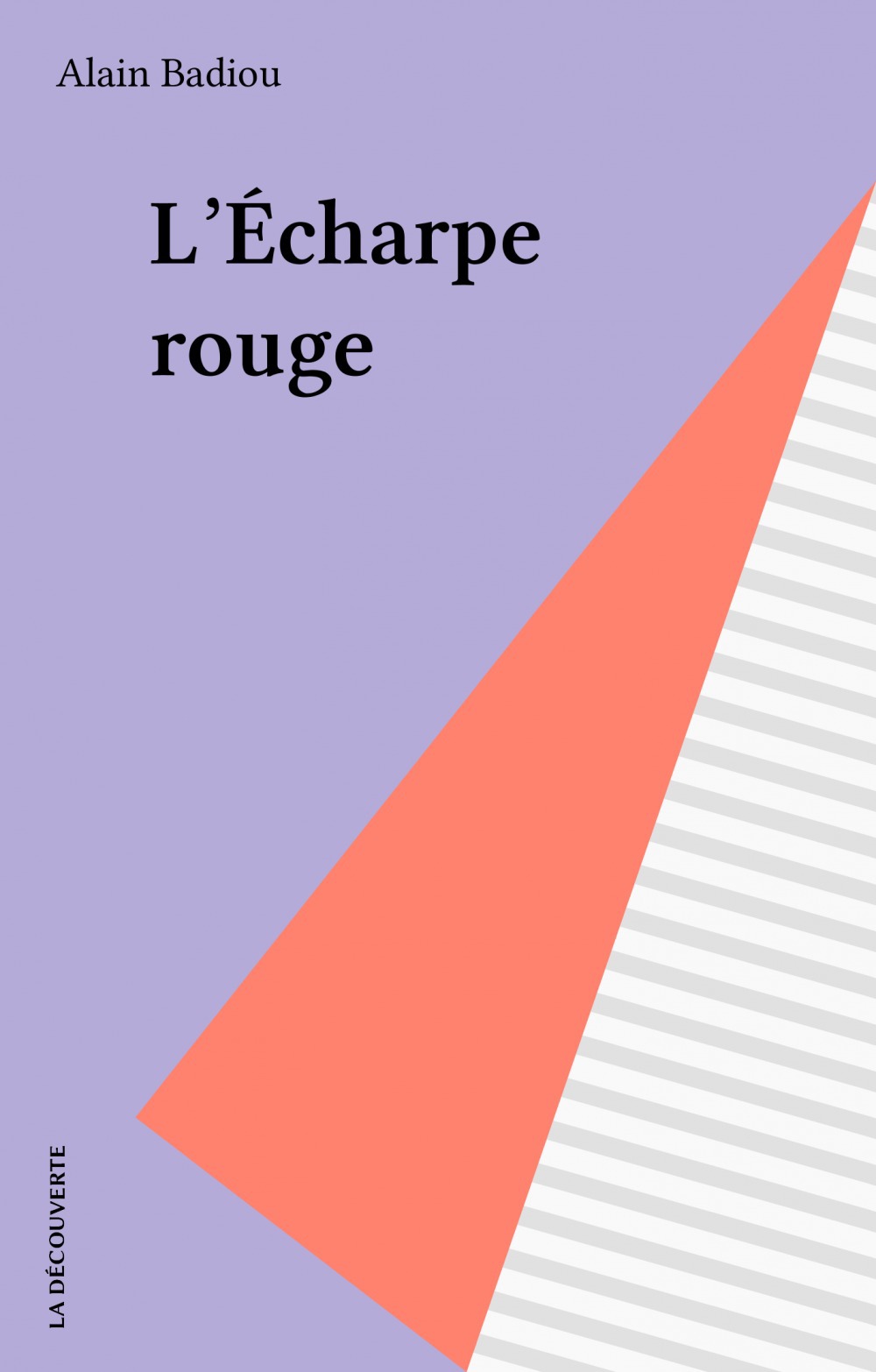 ebook cover of L'Écharpe rouge, by Alain Badiou
