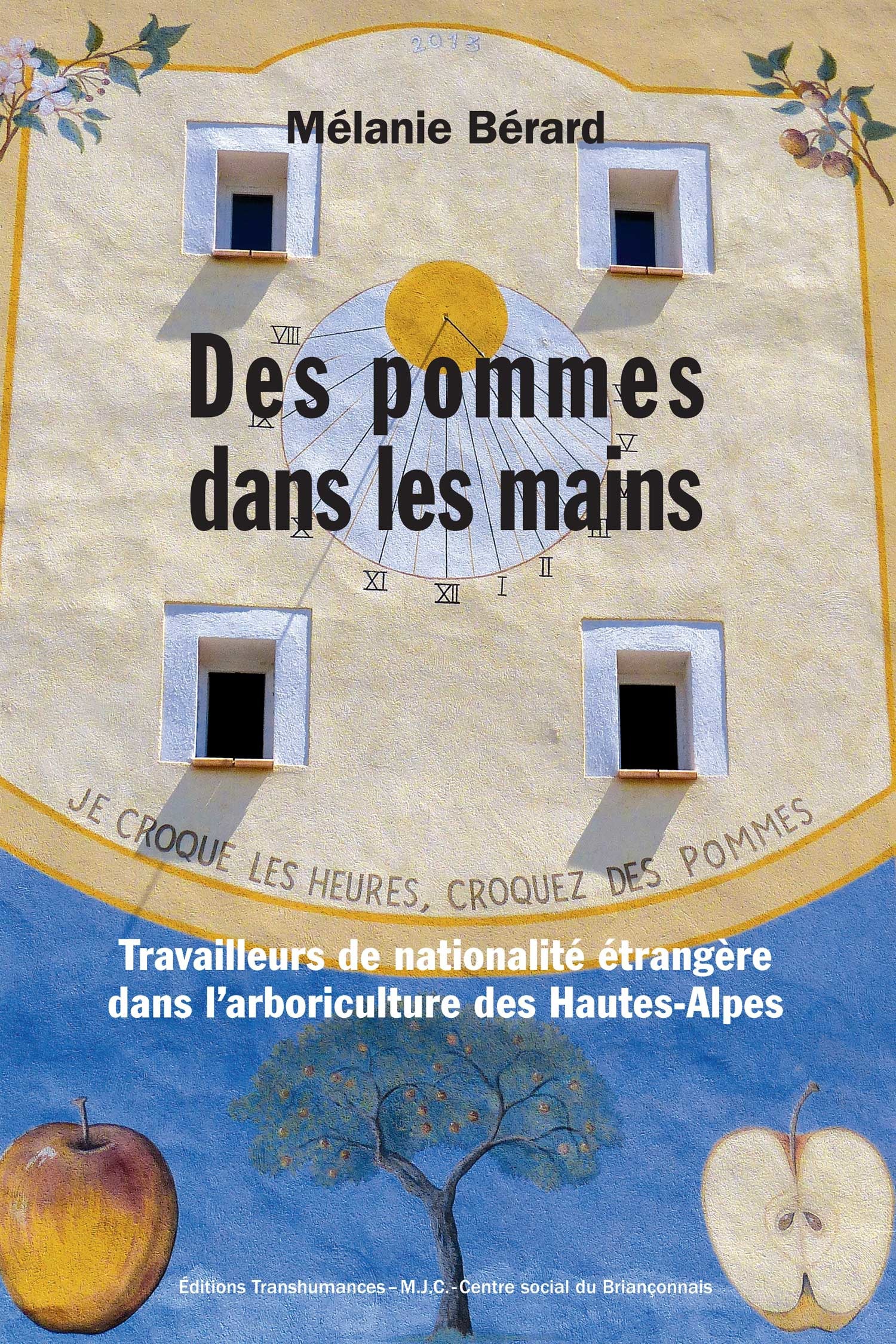 ebook cover of Des pommes dans les mains, by Melanie Berard