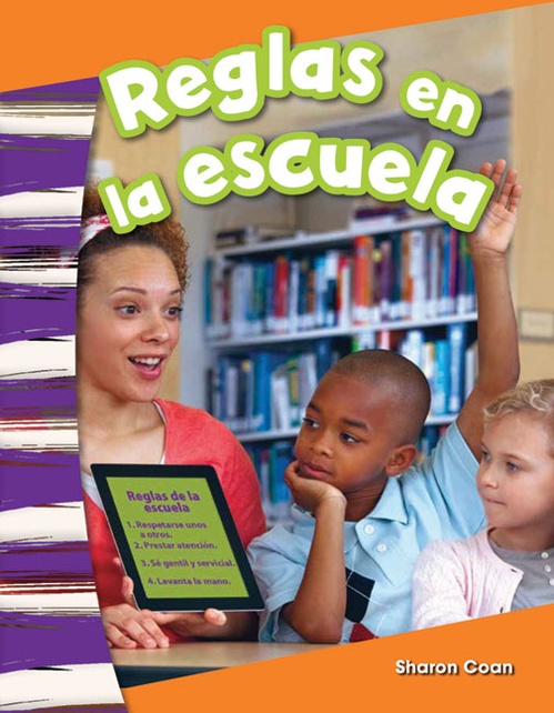 ebook cover of Reglas en la escuela, by Sharon Coan