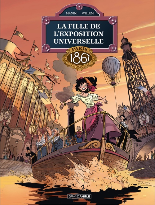 Couverture ebook de La fille de l'exposition universelle - Tome 2 - Paris 1867, de Jack Manini
