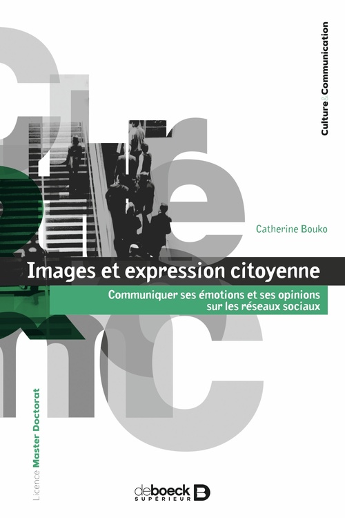 Couverture ebook de Images et expression citoyenne, de Catherine Bouko