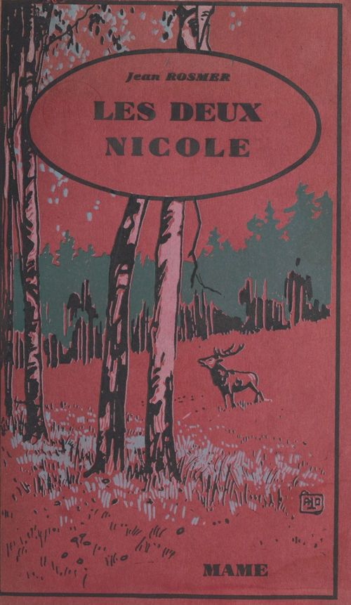 Couverture ebook de Les deux Nicole, de Jean Rosmer