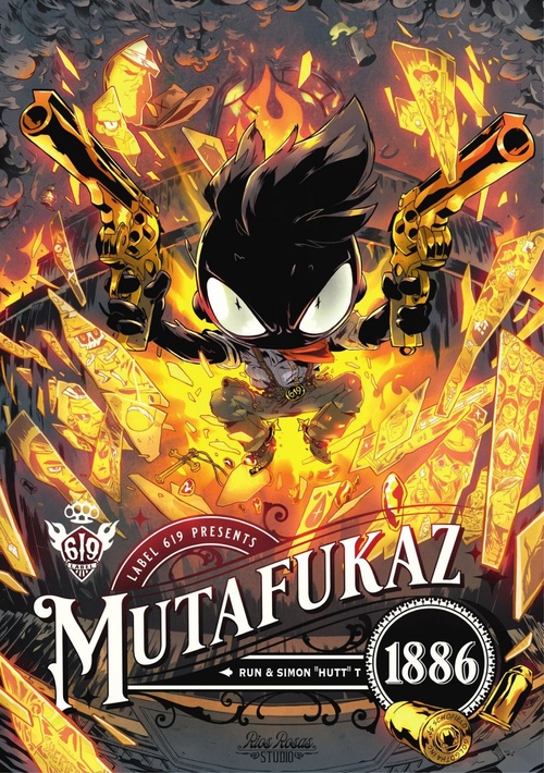 ebook cover of Mutafukaz 1886, by Run