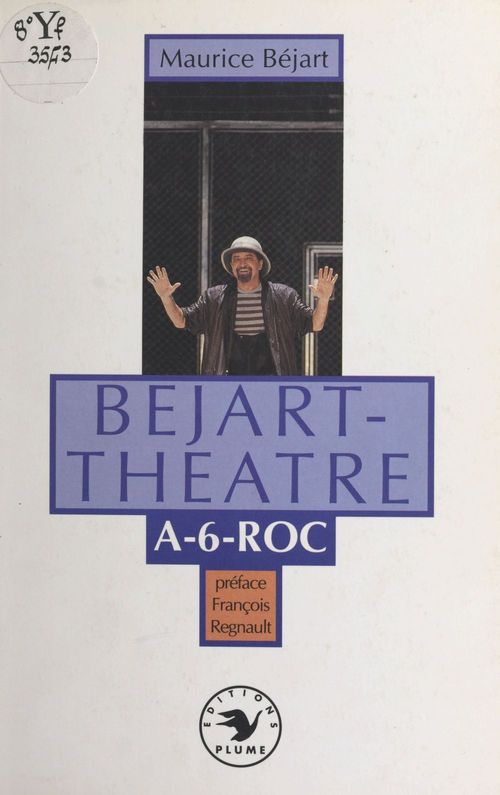 Couverture ebook de Béjart-théâtre, de Maurice Béjart