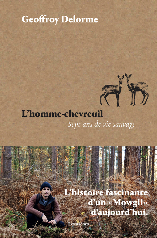 Couverture ebook de L'Homme-chevreuil, de Geoffroy Delorme