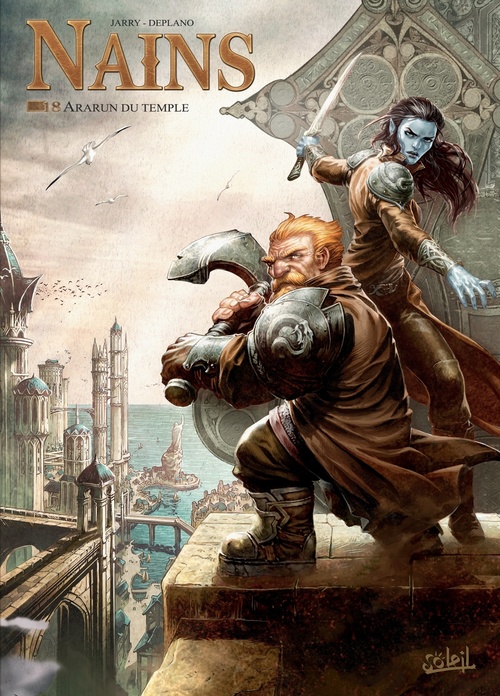 Couverture ebook de Nains T18 - Ararun, de Nicolas Jarry