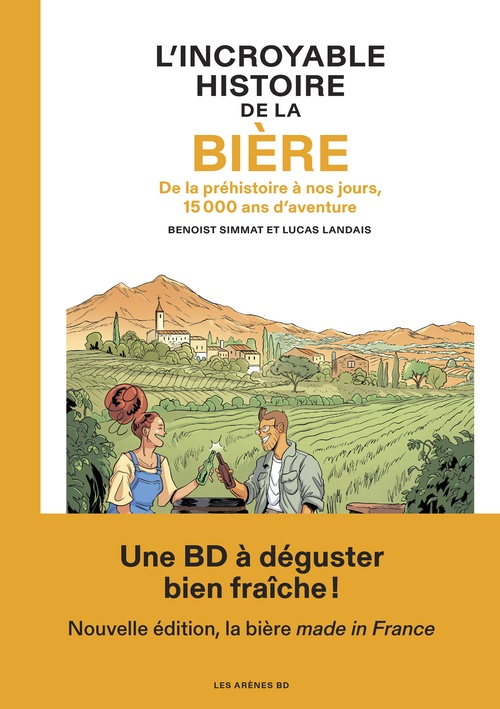 Couverture ebook de L'Incroyable histoire de la bière - NED 2026, de Benoist Simmat