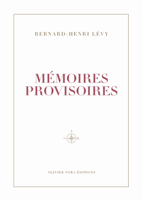 ebook cover of Mémoires provisoires, by Bernard-Henri Lévy